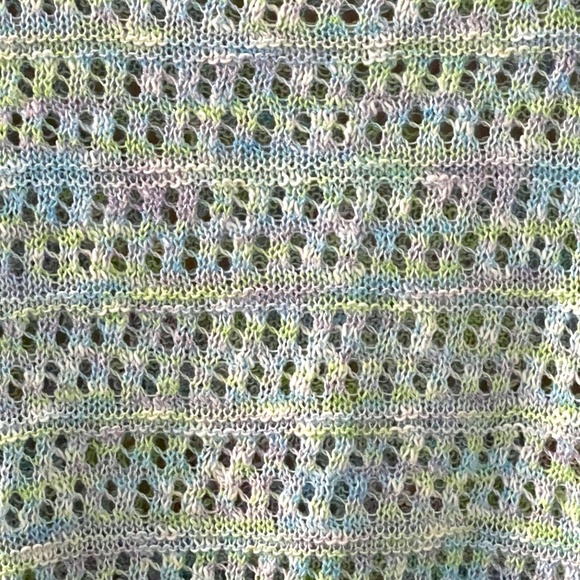 Dex Knit Sweater Pastel Multicolour Size Medium - Picture 5 of 6